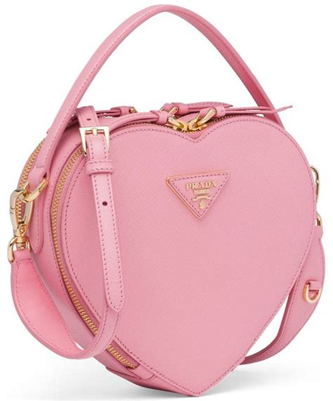 prada odette heart bag.|Prada Odette Heart Bag .